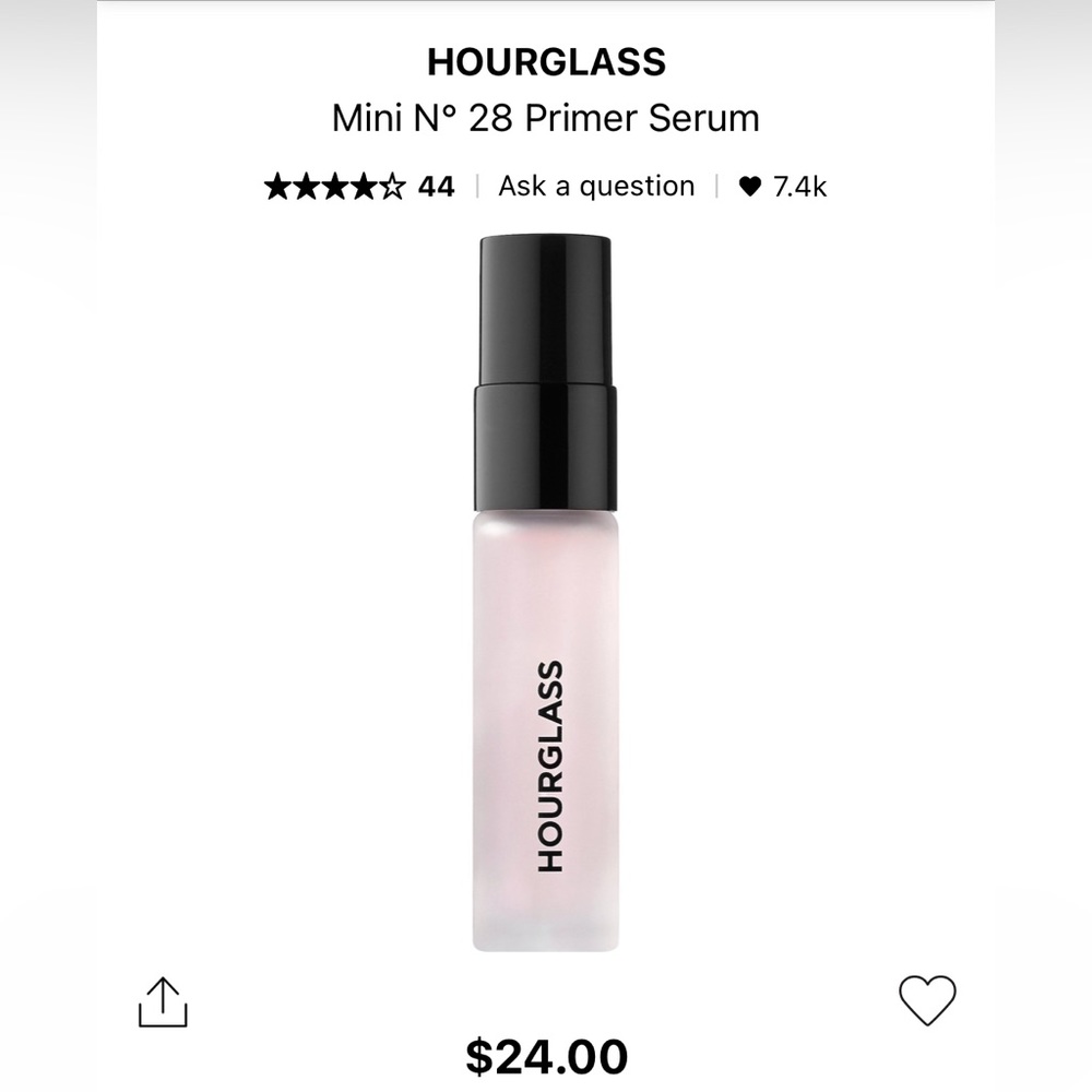 Hourglass Mini Nº 28 Primer Serum NIB